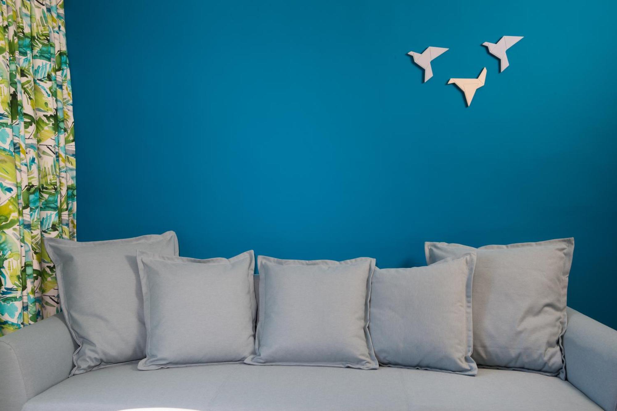 Anemi Blue Apt, Suitable Up To 4, Near The Beach! Rethymno Esterno foto