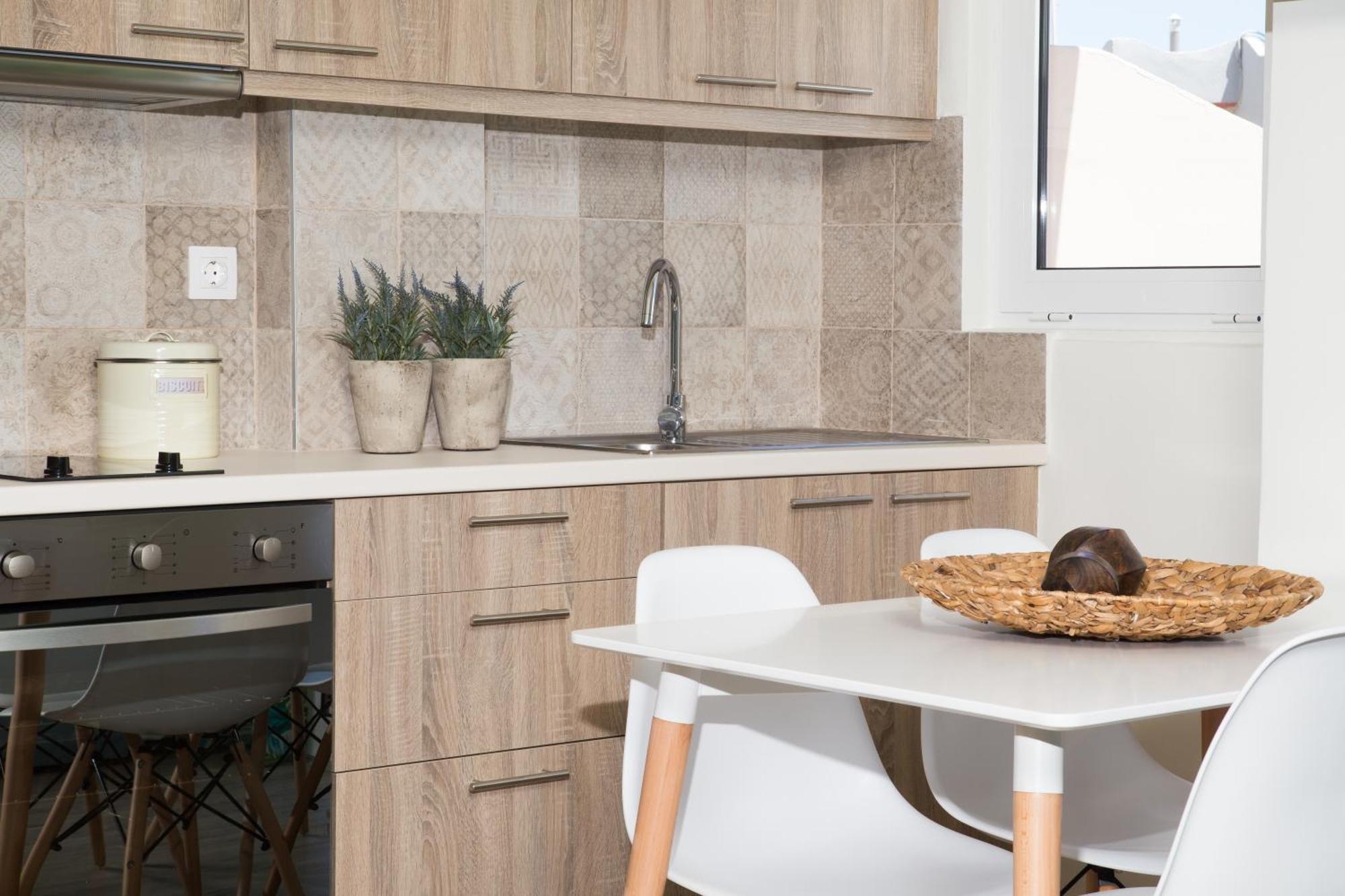 Anemi Blue Apt, Suitable Up To 4, Near The Beach! Rethymno Esterno foto