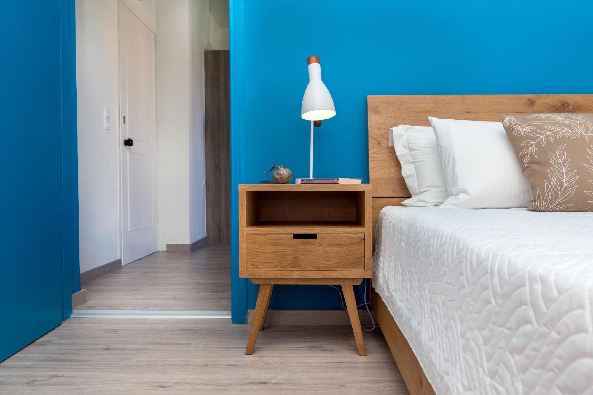 Anemi Blue Apt, Suitable Up To 4, Near The Beach! Rethymno Esterno foto