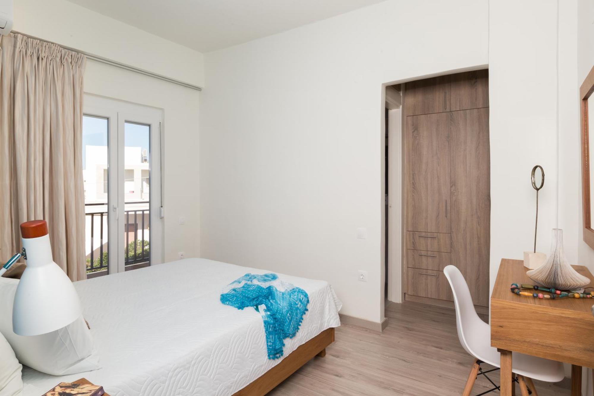 Anemi Blue Apt, Suitable Up To 4, Near The Beach! Rethymno Esterno foto