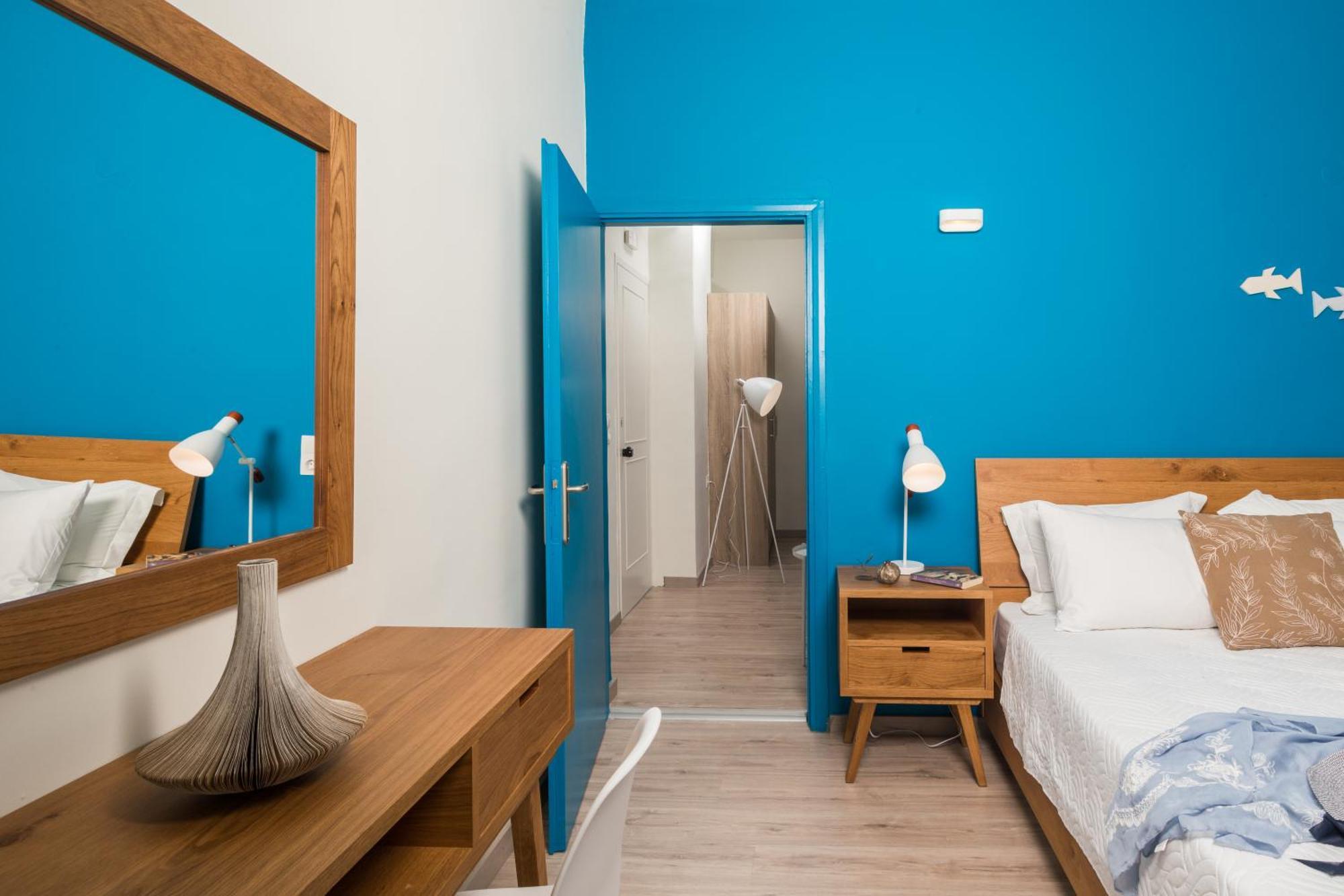 Anemi Blue Apt, Suitable Up To 4, Near The Beach! Rethymno Esterno foto